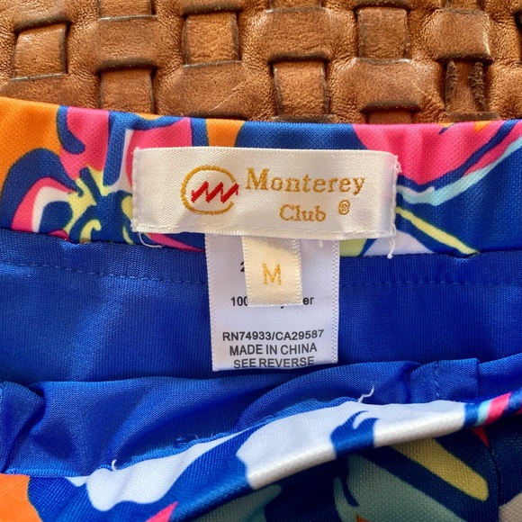 Monterey Club Floral Skort - Picture 2 of 5